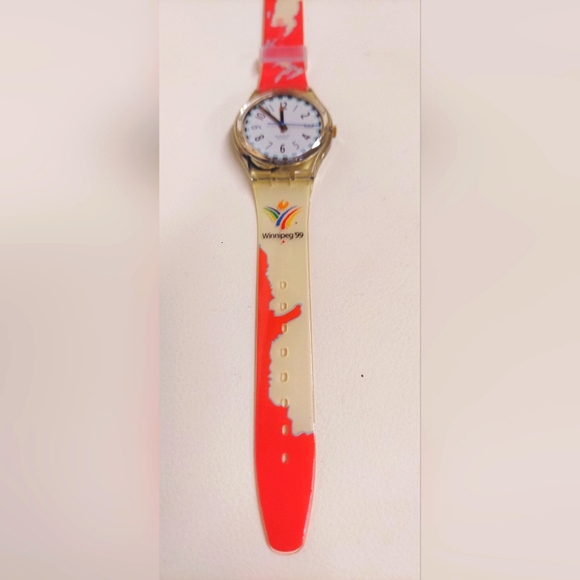 Swatch Watch COOL FRED Pan American Games GK150pack Limited Packaging's NEW - Picture 3 of 9